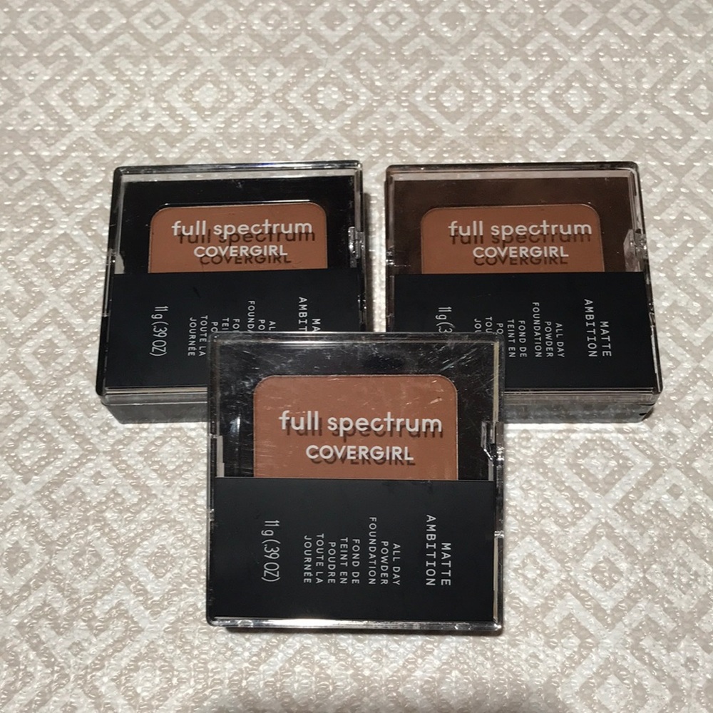 Covergirl Full Spectrum Matte Ambition Powder Foundation -Deep Cool Sealed (3)